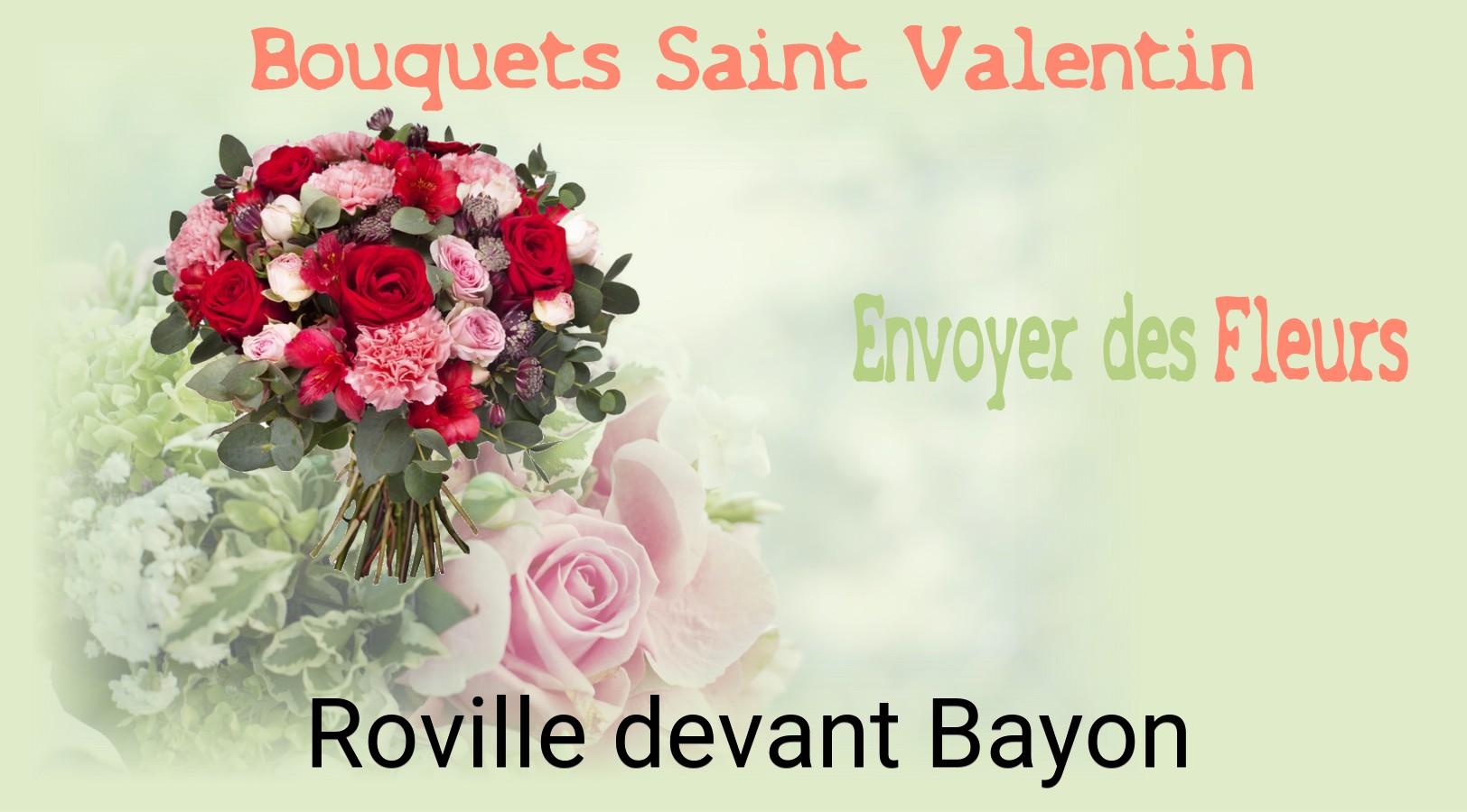 Roses de Saint-Valentin livrées à Roville-devant-Bayon